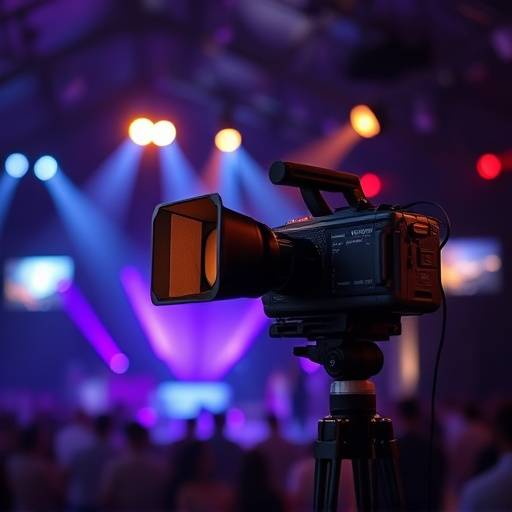 Icono representando la producción de video para eventos